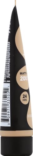 Revlon ColorStay Full Cover Longwear Matte Foundation, Heat & Sweat Resistant Lightweight Face Makeup, 200 Nude, 1.0 fl oz