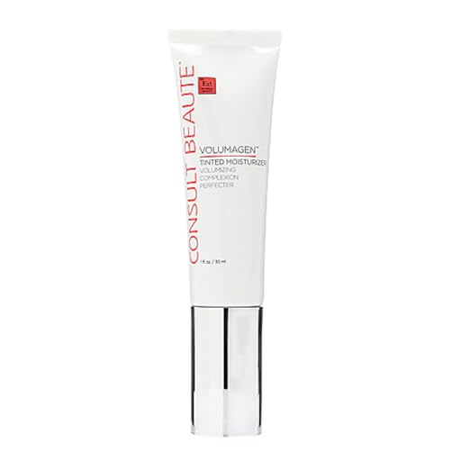 Consult Beaute Volumagen Tinted Facial Moisturizer, Cream Finish, Dark 1oz