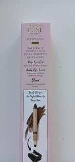 Artisan L'uxe Beauty Velvet Jumbo Olive Green Eyeliner with Free Sharpener | Blendable Makeup for Smokey Eyes - Waterproof Smudge Proof Pencil Eyeliner, Built-in Smudger & Long Lasting
