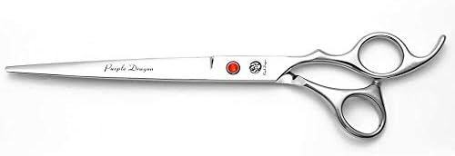 Purple Dragon 8 inch Sharp Edge Hair Cutting Shears with Bag
