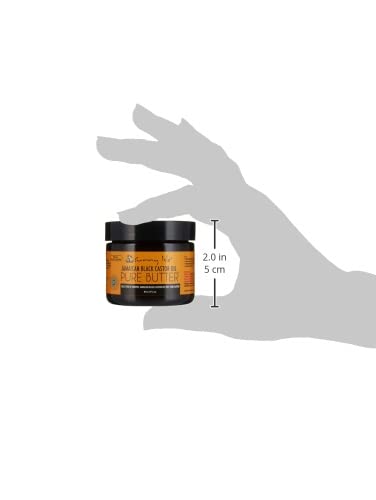 Sunny Isle Jamaican Black Castor Oil Pure Butter - Nourishing, Organic, Natural - 2 oz
