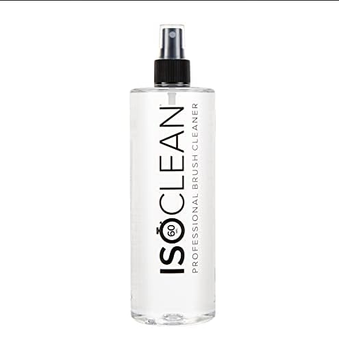 ISOCLEAN Makeup Brush Cleaner – Gentle Daily Use Solution, Reduces Product Buildup, Improves Application, Easy Clean Brush Cleaning Solution & Sponge Cleaner - Spray Top, 9 fl oz