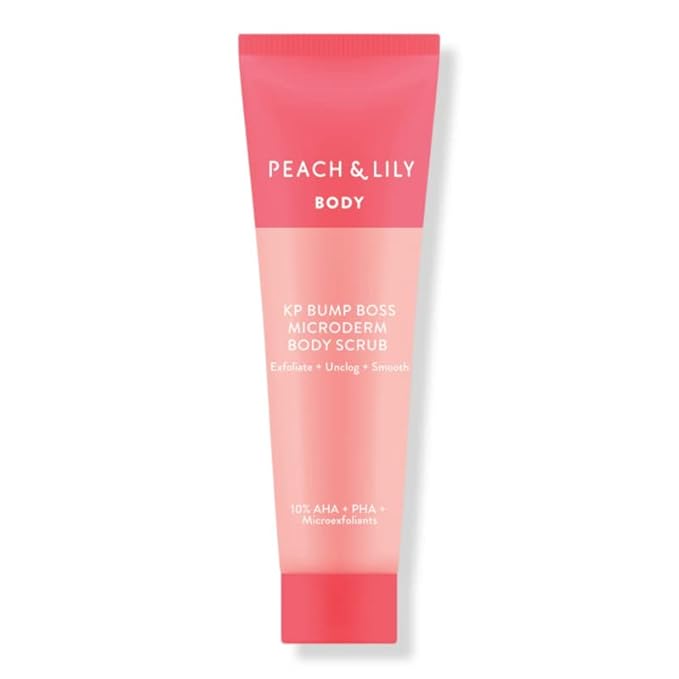 Peach & Lily Body KP Bump Boss Microderm Body Scrub, Travel Size