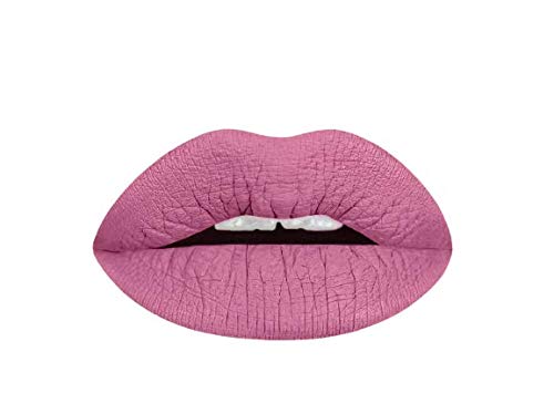 Aromi Mauve Matte Liquid Lipstick | Rosy Pink Purple Lip Color with Blue Undertones (Miss Mauve)