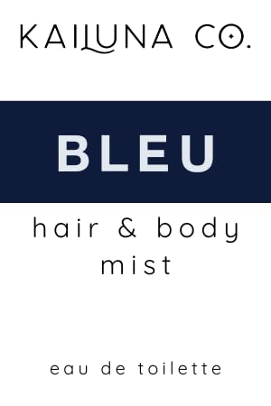Kailuna Co. Bleu for Men Non-Toxic Hair & Body Mist, 0.5 Fl Oz