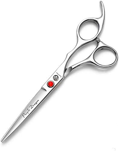 Purple Dragon 6" Sharp Edge Hair Cutting Shears with Bag