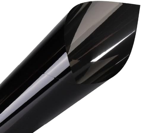 RockRose 35% Premium Carbon Car Window Tint Film 36 in x 20FT 2PLY Charcoal Privacy Film UV, Heat Blocking Tint for Car or Home Adhesive Film Easy Shrink, Plotter Friendly Pro Grade