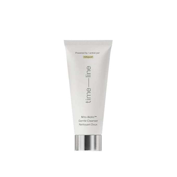Timeline Mitopure™ Travel Size Gentle Cleanser - Non-Drying & Calming With Ceramides To Remove Makeup & Strengthen Skin Barrier For All Skin Types - 1.7 Fl Oz