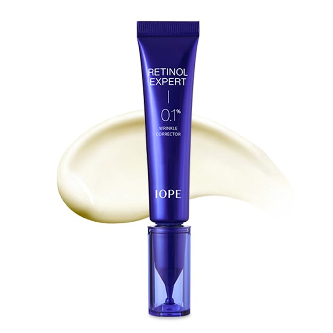 IOPE Retinol Expert 0.1% - Anti-Aging Serum with Pure Retinol, Reduce Wrinkles & Fine Lines, Pore Refining, Ideal for Retinol-Experienced User, Dermatologist Tested Korean Skincare, 1.01 fl.oz.