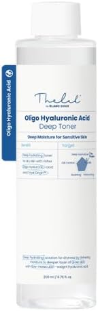 THE LAB by BLANC DOUX Oligo Hyaluronic Acid Deep Toner – Hydrating Toner for Sensitive Skin, pH Balance, Korean Skin Care, Alcohol-Free, Vegan Formula (6.76 Fl Oz)