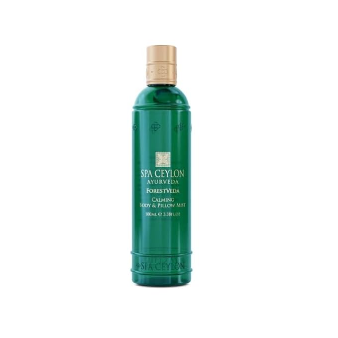 SPA CEYLON ForestVeda - Calming Body & Pillow Mist, Aromatherapy Stress Relief, Natural - Organic, Natural Body Mist & Room Spray 100ml