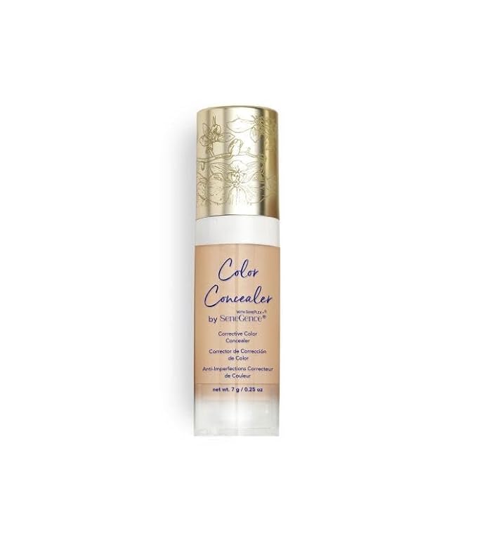 SeneGence Corrective Color Concealer, Light, 0.25 Fl Oz, Anti-Aging Benefits, Hydrating Aloe Vera Juice, Vitamin B & E for Even Skin Tone and Flawless Coverage
