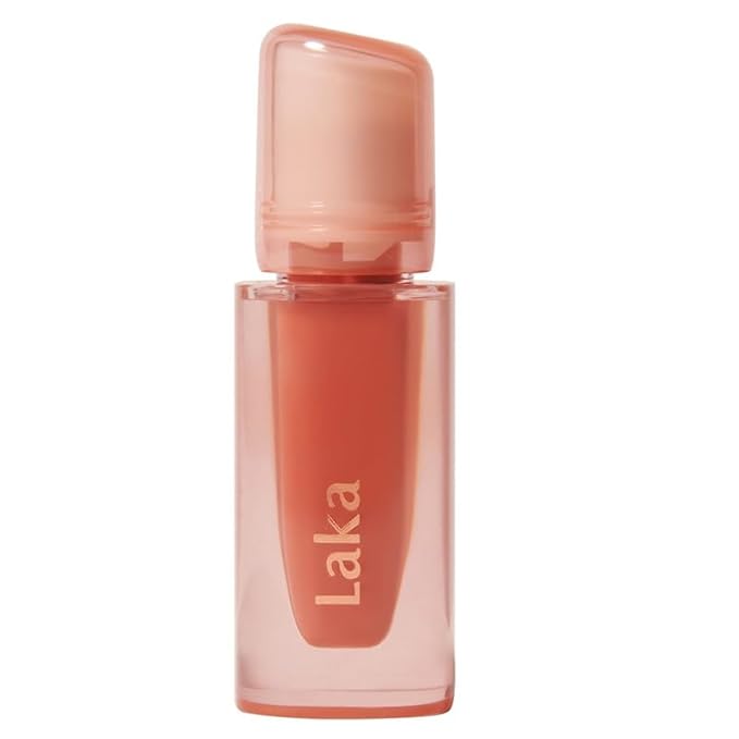 Laka Jelling Nude Gloss, 4.5g/0.15oz, Sheer Hydrating Lip Oil with No Stain, Non-Sticky, Nourishing Gloss for a Glowy Look