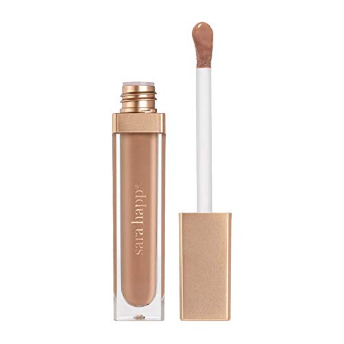 Sara Happ Nude Slip Luxe Gloss - Sheer Nude Moisturizing Lip Gloss, 0.21 Oz