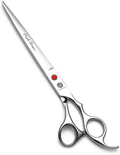 Purple Dragon 8 inch Sharp Edge Hair Cutting Shears with Bag