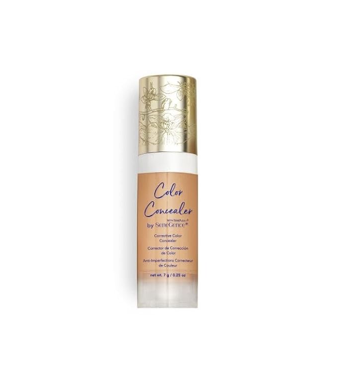 SeneGence Corrective Color Concealer, Medium, 0.25 Fl Oz, Anti-Aging Benefits, Hydrating Aloe Vera Juice, Vitamin B & E for Even Skin Tone and Flawless Coverage