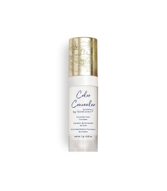 SeneGence Corrective Color Concealer, White, 0.25 Fl Oz, Anti-Aging Benefits, Hydrating Aloe Vera Juice, Vitamin B & E for Even Skin Tone and Flawless Coverage