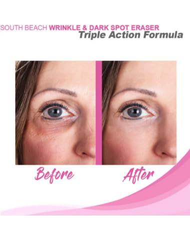 South Beach Skin Solutions Instant Face Tightening & Wrinkle Smoother – Visible Lifting Effect in Minutes with Insta-Lift™ + Insta-Brite™ Technology – Firms, Smooths & Brightens Skin (Airless Pump)
