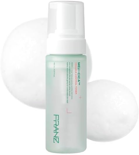 FRANZ Meli-CICA Bubble Toner for Face, Oil-Free, No Cotton Pads, 150ml