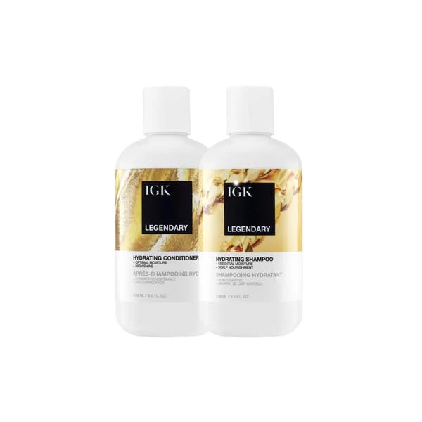 IGK Legendary Dream Hair Shampoo & Conditioner Set, 8 oz (Pack of 2)