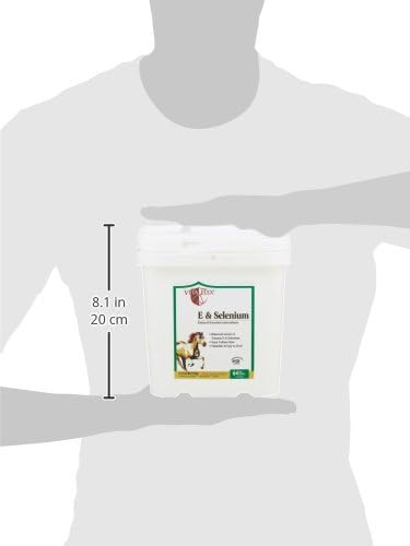 Vita Flex Pro E & Selenium Supplement, Vitamin E and Selenium Powder for Horses, Balanced Antioxidants, Equine Vitamin E Supplement, Horse Vitamins and Minerals, 4 lb, 64-Day Supply