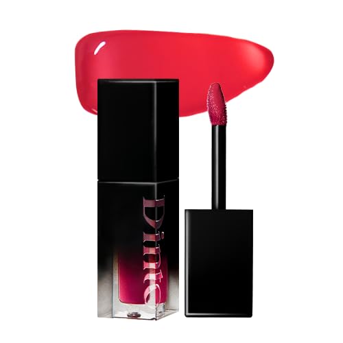 DINTO Blur-Glowy Lip Tint (224 Sui Fama) – Dewy Finish Glowy Korean Lip Tint, Long Lasting All Day Stain, Vivid Raspberry Pink, Vegan & Cruelty-Free, 0.11 fl oz