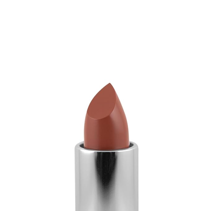 Palladio Herbal Lipstick, Brownie, Rich Pigmented and Creamy, Infused with Aloe Vera, Chamomile & Ginseng, Prevents Lips from Drying, Combats Fine Lines, Long Lasting Lipstick