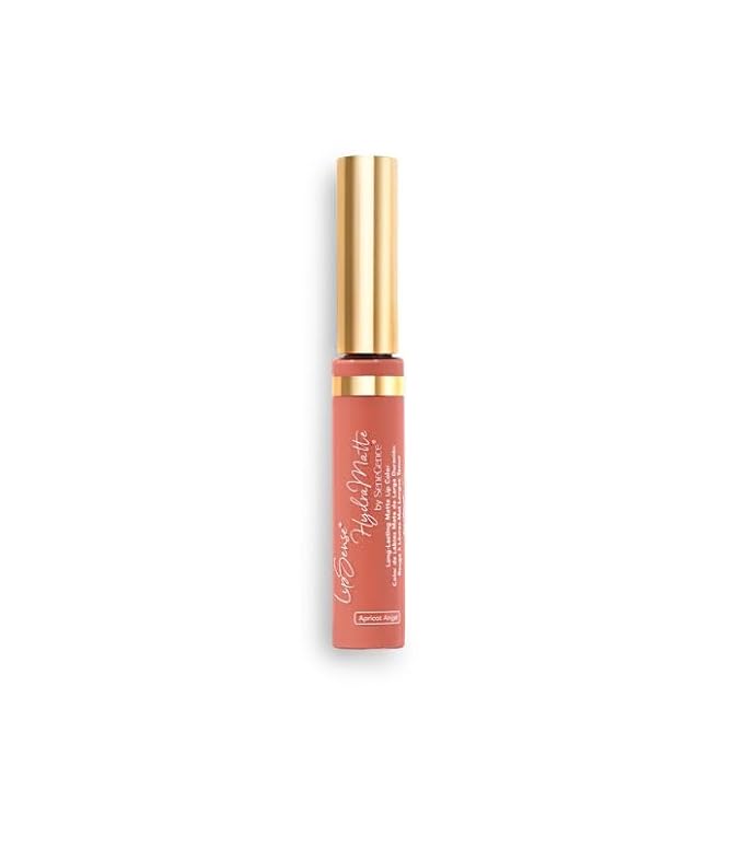 SeneGence LipSense HydraMatte Long-Lasting Liquid Lipstick – Apricot Angel, 0.25 Fl Oz. Up to 6-Hour Wear. Waterproof. Transfer-Proof Cream-to-Matte. Hydrating. Vegan. Alcohol-Free.