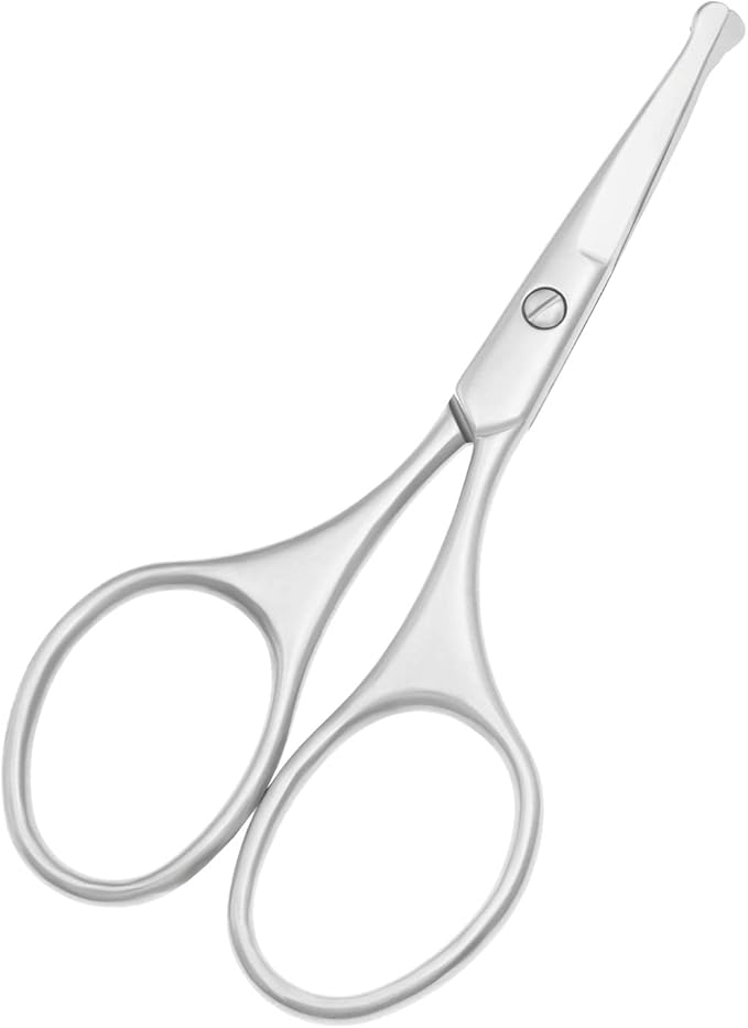 Motanar Multicolor Professional Grooming Scissors for Facial Hair Removal
