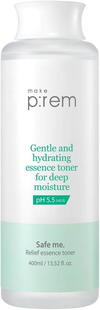 Make P:REM Safe Me. Relief Essence Toner, 13.52 fl.oz. (400mL)
