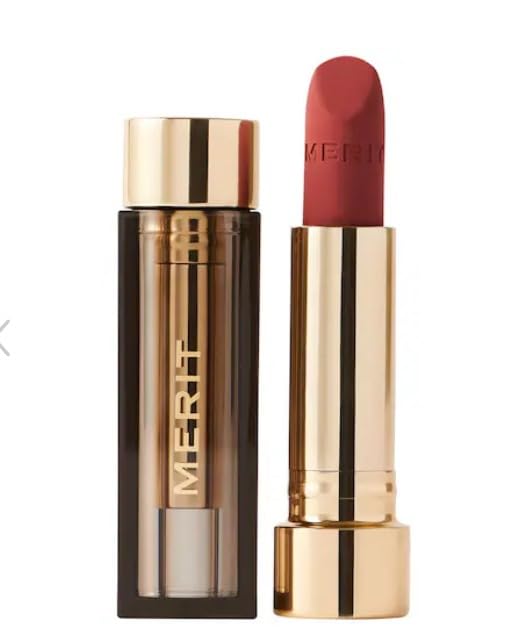 Merit Signature Lip Lightweight Matte Lipstick - 0.10 oz / 3 g (Antibes (soft peach), standard)