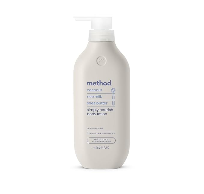 method Body Lotion, Simply Nourish, 24hr Moisture, 14 fl oz