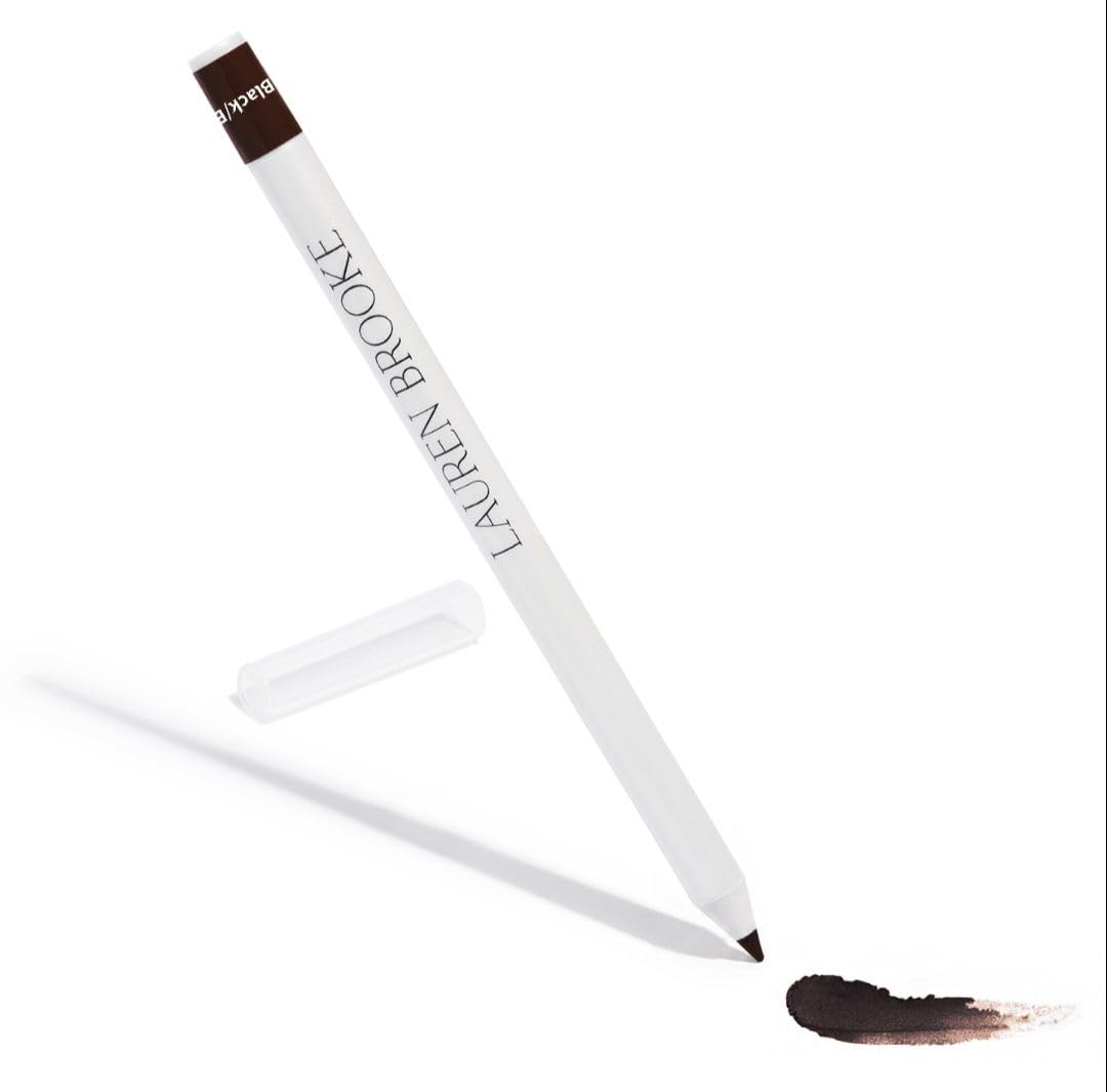 Long Lasting Smooth Glide Eyeliner Pencil, Sharpenable - Black/Brown