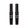 ETUDE Curl Fix Mascara Volume 1+1 Set, Lash Mascara, Strong Curl Up, Long-Lasting, Waterproof, Light-Weight, Korean Makeup, Beauty, Vegan Certified (0.54 Fl Oz)