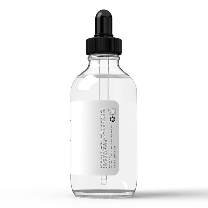 Asterwood Pure Hyaluronic Acid Serum for Face, Anti-Aging & Hydrating