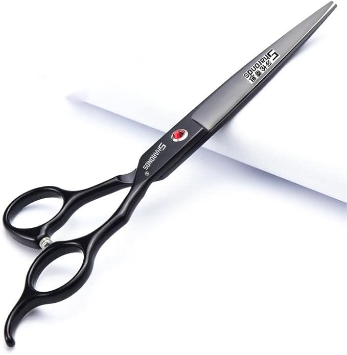 SHARONDS 6/7 Inch Professional 440C Hair Cutting Scissor(7 in cut)