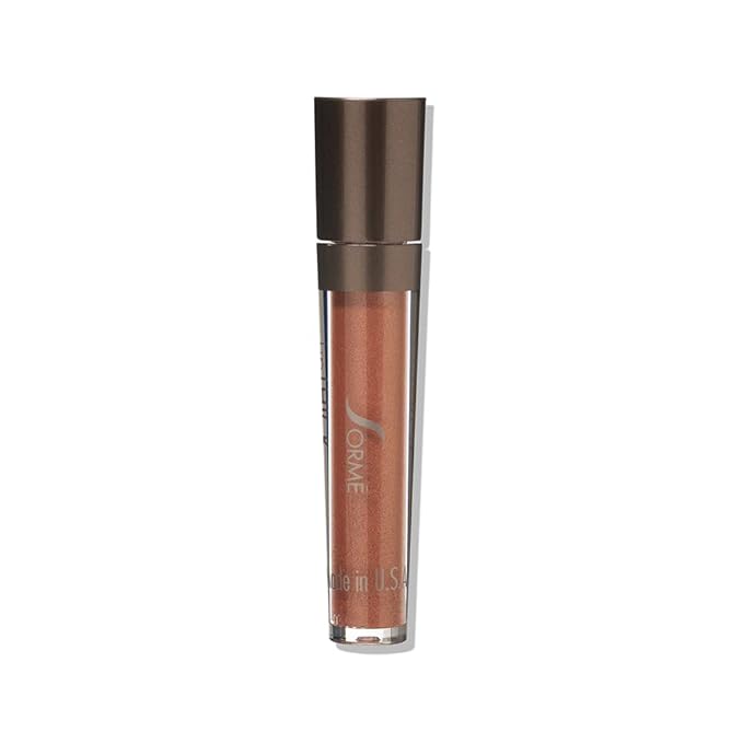 SORME Treatment Cosmetics LipThick Plumping Gloss for Shiny and Fuller Looking Lips | Doll Shade