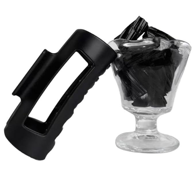 Fashion Hair Clips, Cloud Hair Pins for Women, 3.9 inch Hair Claw Clip for Thick/Fine/Thin/Curly Hairstyle, Black 1 Pack