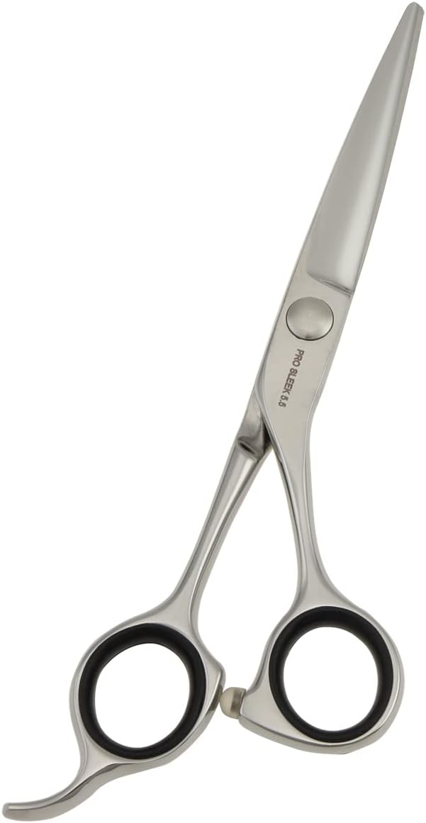 FOLELLO Right-Handed Hair Cutting Scissors – Stainless Steel Barber Shears with Ball Bearing Adjustment Screw – Grooming Tool for Men and Women