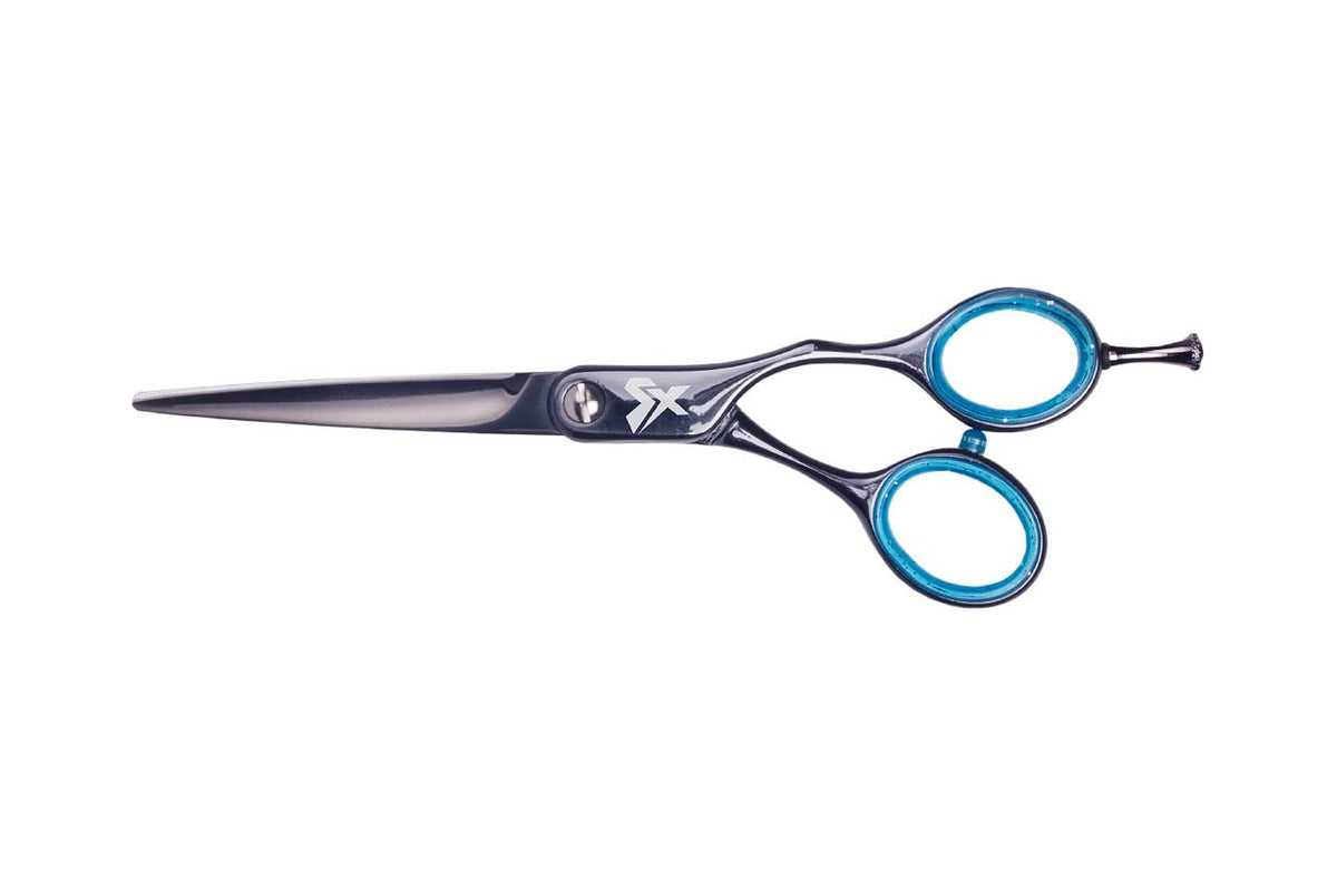 Cricket Shear Xpressions It's All Good 5.75" Professional Hair Cutting Scissors - Barber Scissors, Japanese Stainless Steel for Stylists & Home Use, Dr. Everything Will Be Alright, Mint