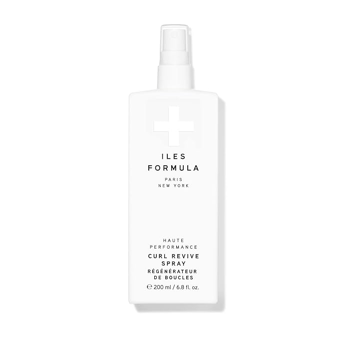 ILES FORMULA Curl Revive Cream, Defines Curls & Controls Frizz (200mL)
