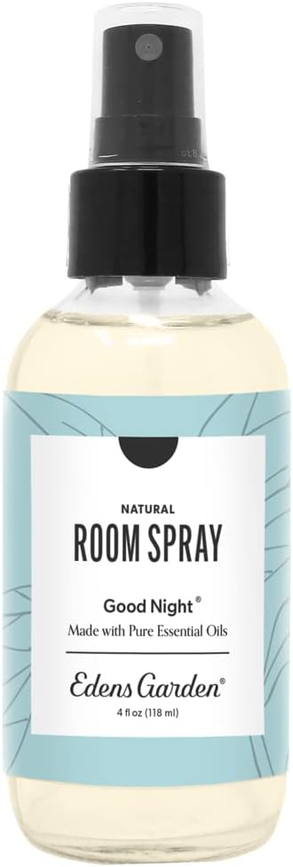 Edens Garden Candy Cane Lane Natural Room & Linen Spray – 100% Pure Essential Oil Holiday Mist for Christmas, Linens & Home – Non-Toxic, Long-Lasting Scented Aromatherapy Spray