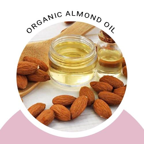GLIMMER GODDESS Organic Whipped Body Butter Cream - with Shea & Cocoa Butter, Almonds & Coconut Oil - Coconut Vanilla, 8oz