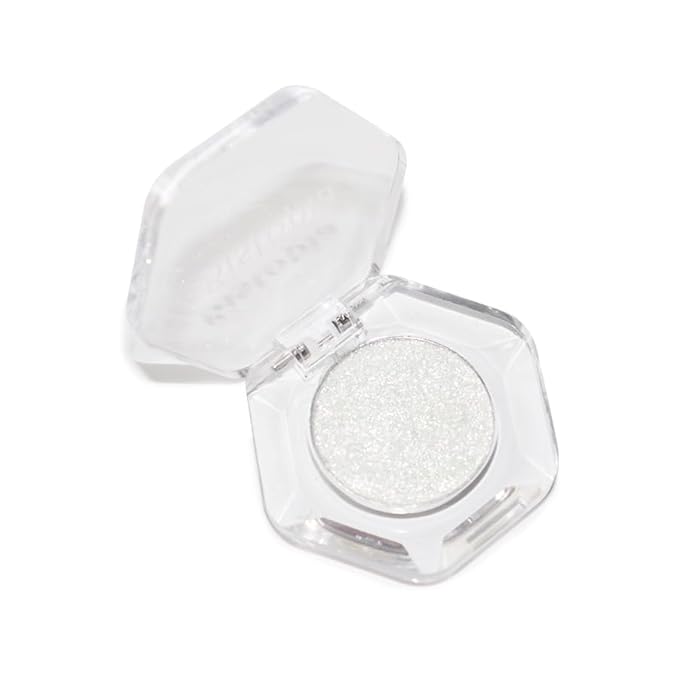 Bistopia Holographic Glitter Single Eyeshadow, Pearlescent Shimmer Metallic Cream Powder Eye Makeup, Blendable Long Lasting Waterproof, Multi-Use Face Highlighter, 2g. (Intruder)