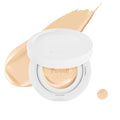 Parnell Cicamanu Serum Cushion - Moisturizing Foundation for Soothing, Coverage, Glass Skin and Lightweight for Sensitive and Dry Skin Pearl Skin (0.52 Fl Oz) (15W)