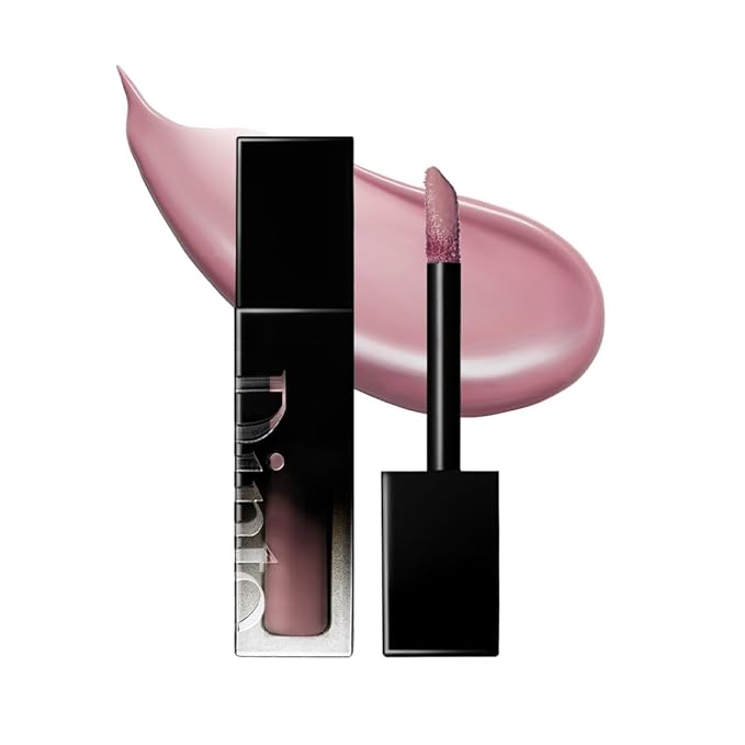 DINTO Blur-Glowy Mini Lip Tint (257 Ave Maria) – Dewy Finish Glowy Korean Lip Tint, Long Lasting All Day Stain, Muted Lavender Beige, Vegan & Cruelty-Free, 0.04 fl oz