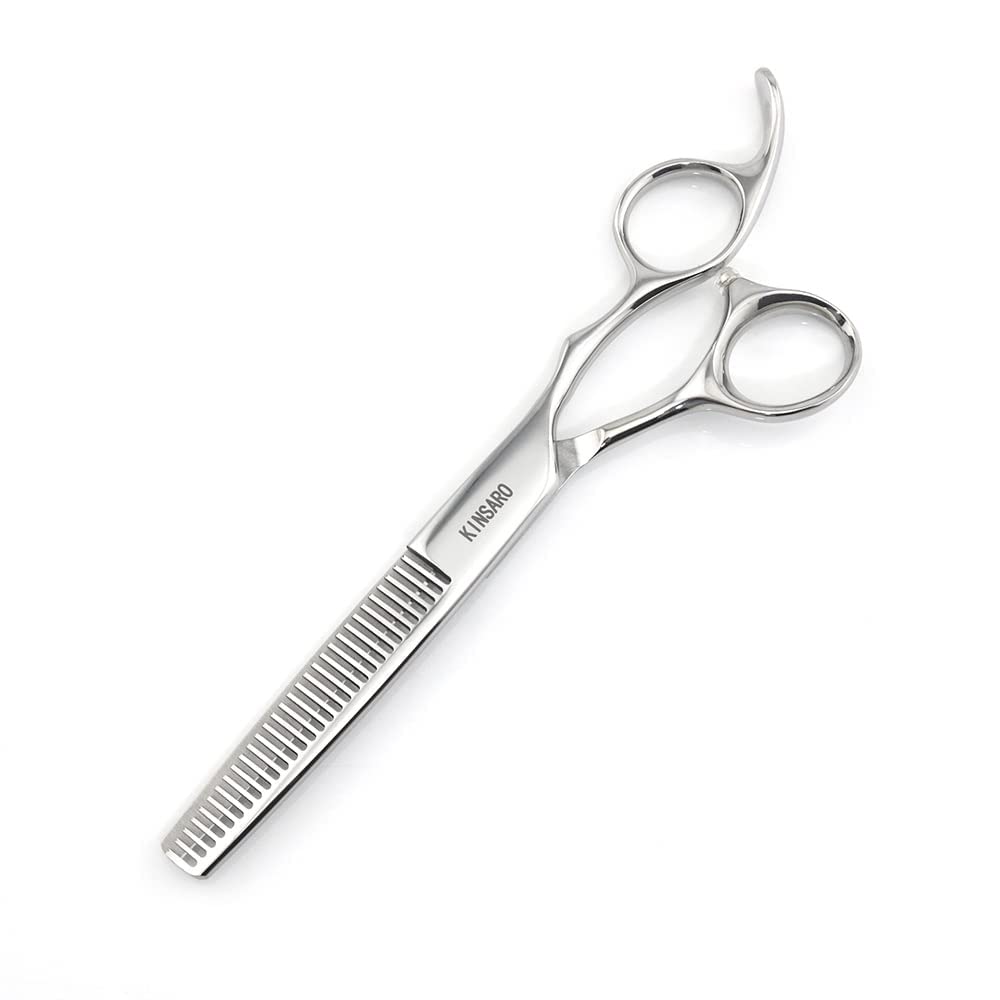 KINSARO Professional 6 Inch Hair Thinning Shears 440C Texturizing Shears