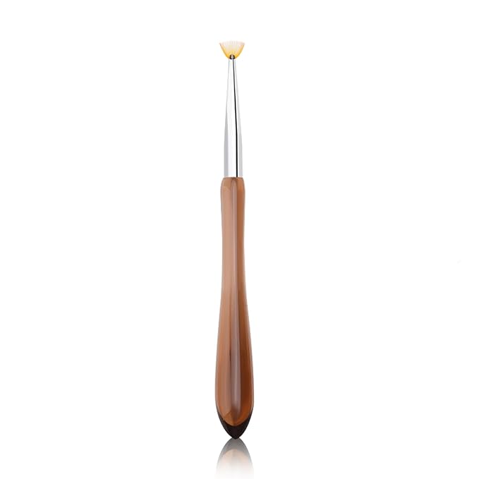 TipTrendz Nail Art Brushes Fan Shaped Pen, Gradient Brush, Nail Drawing Pen For Home DIY Salon Use, 05