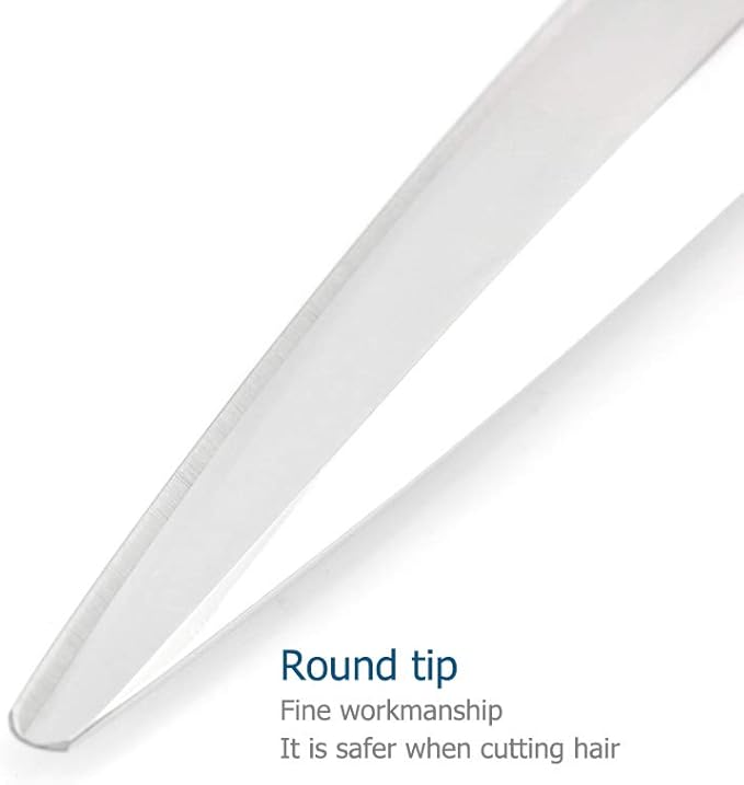 KINSARO 7 in Professional Hair Scissors Willow Shape Sliding Shears,440C