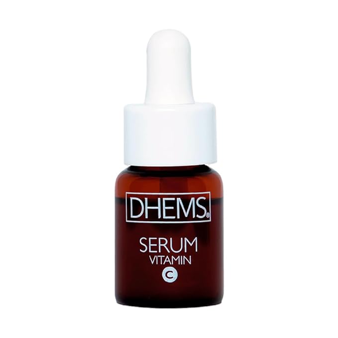 Dhems Vitamin C Brightening Serum for Face – Hydrating & Fast Absorbing Facial Serum for Glowing Skin, Evens Tone & Smooth Texture, Gentle for Sensitive Skin, Lightweight Daily Skincare 15ml